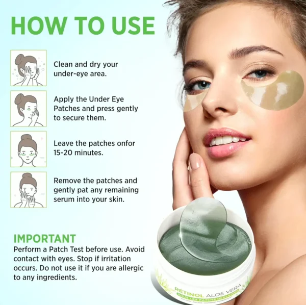 VELAMO ADVANCED Retinol Eye Patches for Wrinkles