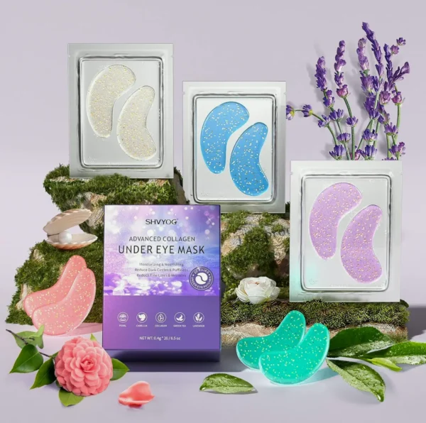 SHVYOG Under Eye Patches (20 Sets) for Dark Circles