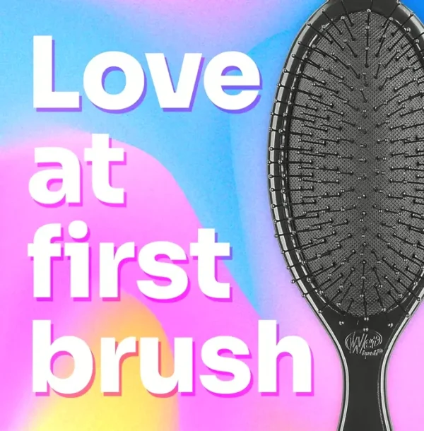 Wet Brush Classic Detangler Strands Tool, Amazon Blue