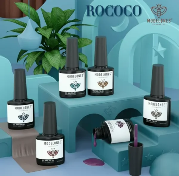 Brand Gel Set in Six Dark Colors