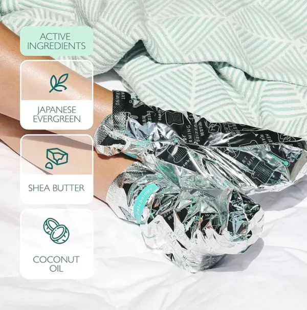 Patch[] Best Feet Forward - Softening Foot and Heel Mask with Coconut Oil for Soft Feet