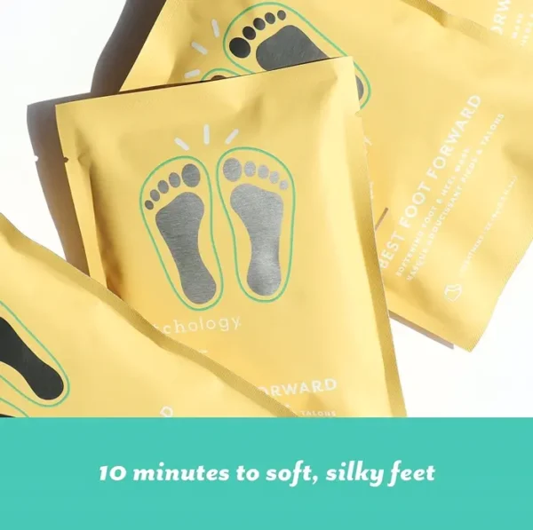 Patch[] Best Feet Forward - Softening Foot and Heel Mask with Coconut Oil for Soft Feet