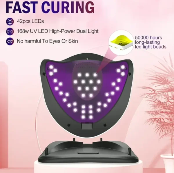 High-Speed UV Nail Dryer with Timer